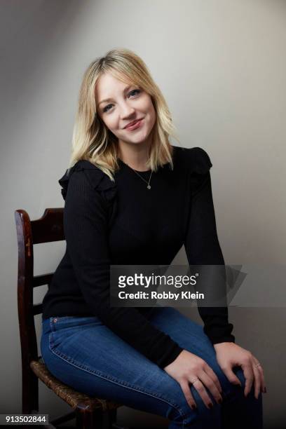 January 20: Abby Elliot from the film 'Clara's Ghost' poses for a portrait in the YouTube x Getty Images Portrait Studio at 2018 Sundance Film...