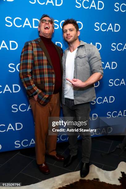 Actors Bruce Campbell and Lindsay Farris attend a screening and Q&A for 'Ash vs Evil Dead'' on Day 2 of the SCAD aTVfest 2018 on February 2, 2018 in...