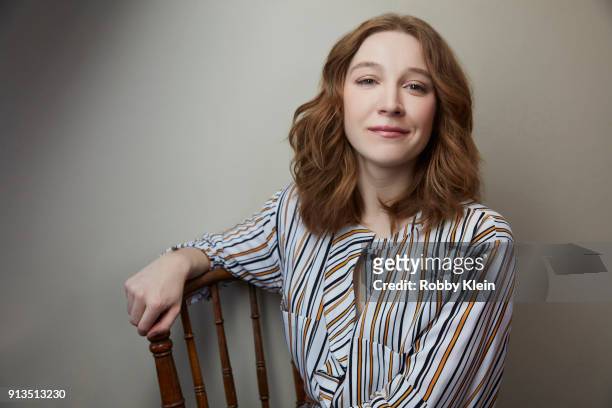Actor Kayli Carter from the film 'Private Life' poses for a portrait in the YouTube x Getty Images Portrait Studio at 2018 Sundance Film Festival on...