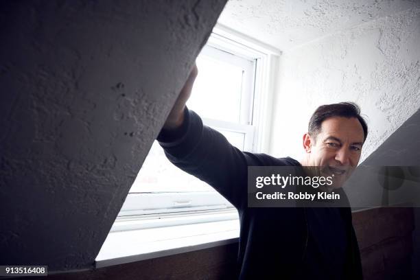 Jason Isaacs from the film 'The Death of Stalin' poses for a portrait in the YouTube x Getty Images Portrait Studio at 2018 Sundance Film Festival on...