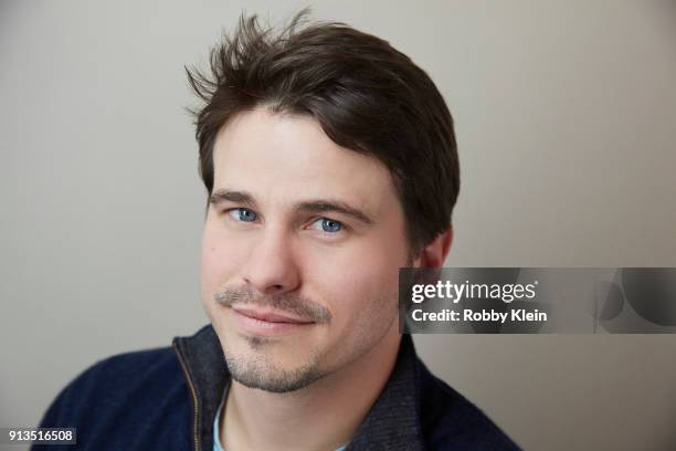 Jason Ritter from the film 'The Tale' poses for a portrait in the YouTube x Getty Images Portrait Studio at 2018 Sundance Film Festival on January...