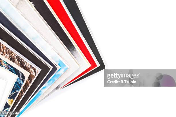 stack of magazines - publication 個照片及圖片檔