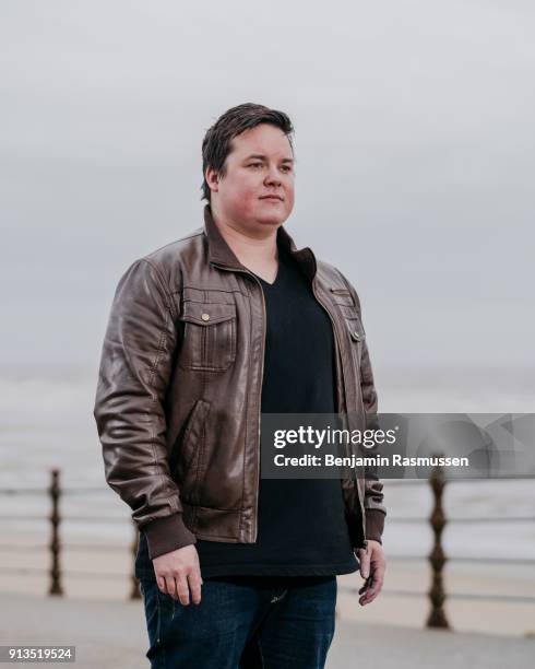 Magician Lloyd Barnes poses for a portrait in Blackpool on February 20, 2016. The most talented and innovative magicians in the world are working to...