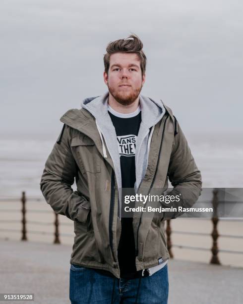 Magician Geraint Clarke poses for a portrait in Blackpool on February 20, 2016. The most talented and innovative magicians in the world are working...