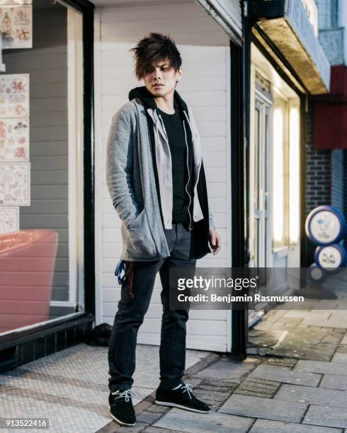 Magician Shin Lim poses for a portrait in Blackpool on February 20, 2016. The most talented and innovative magicians in the world are working to...