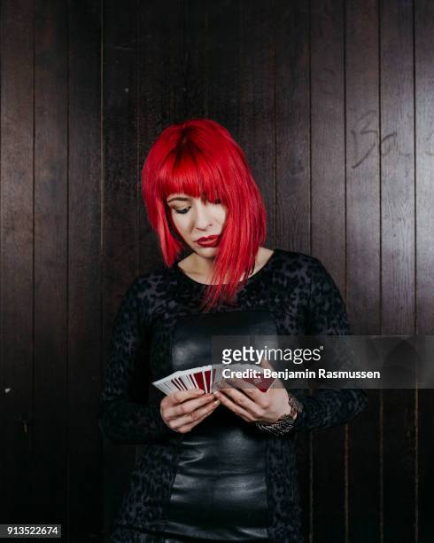 Laura London poses for a portrait in Manchester on February 18, 2016. The most talented and innovative magicians in the world are working to change...