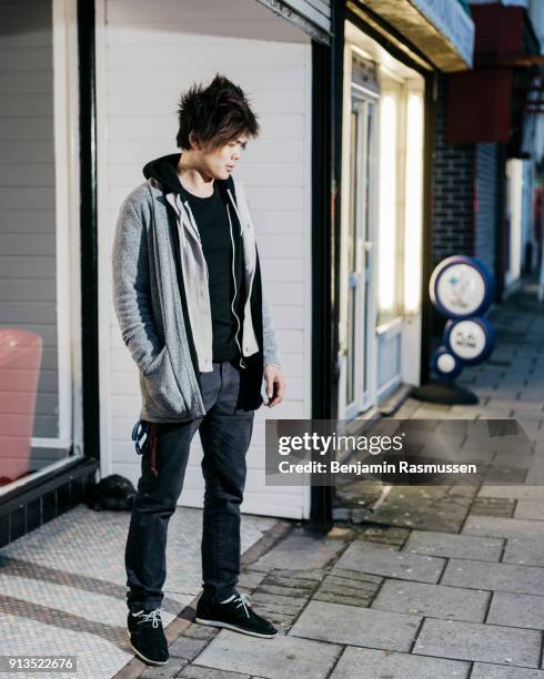 Magician Shin Lim poses for a portrait in Blackpool on February 20, 2016. The most talented and innovative magicians in the world are working to...