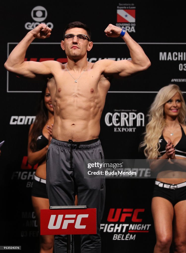 UFC Fight Night: Weigh-ins