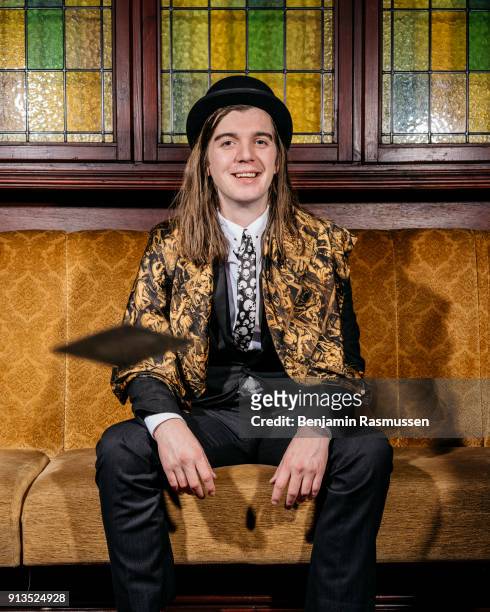 Magician Samuel Hurst poses for a portrait in Blackpool on February 20, 2016. The most talented and innovative magicians in the world are working to...