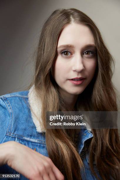 Taissa Farmiga from the film 'What They Had' pose for a portrait in the YouTube x Getty Images Portrait Studio at 2018 Sundance Film Festival on...