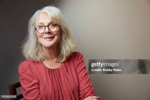 Blythe Danner from the film 'What They Had' poses for a portrait in the YouTube x Getty Images Portrait Studio at 2018 Sundance Film Festival on...