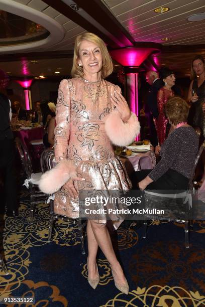 Lynn Sellers attends Susan G. Komen presents the 8th Annual Perfect Pink Party on Bahamas Paradise Cruise Line - The Grand Celebration on January 20,...