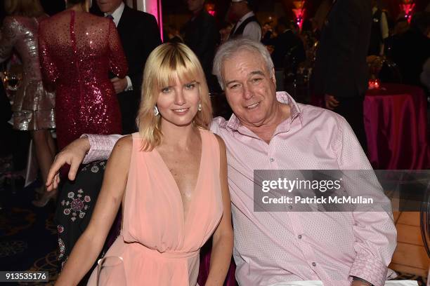 Eugenia Kuzmina and Alan Migdall attend Susan G. Komen presents the 8th Annual Perfect Pink Party on Bahamas Paradise Cruise Line - The Grand...