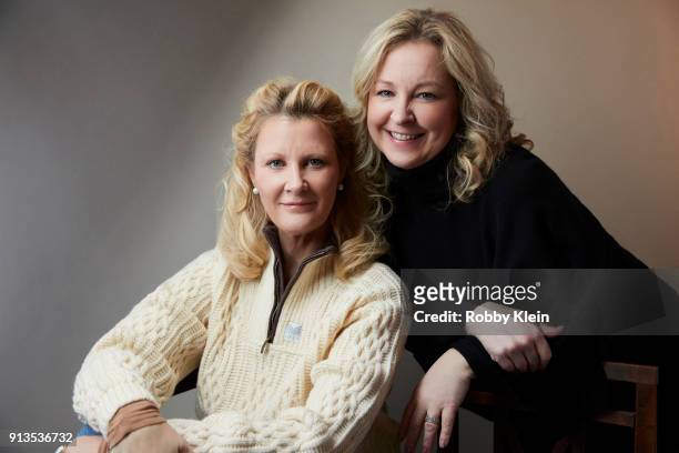 Sandra Lee and Cathy Chermol Schrijver from the film 'RX: Early Detection A Cancer Journey with Sandra Lee' poses for a portrait in the YouTube x...