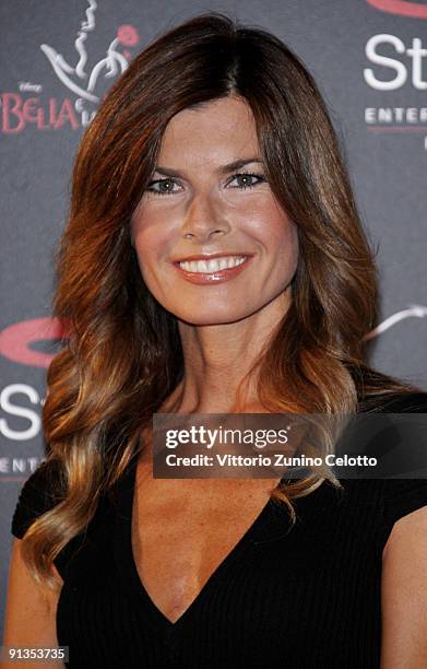 Federica Moro attends La Bella E La Bestia Red Carpet held at Teatro Nazionale on October 2, 2009 in Milan, Italy.