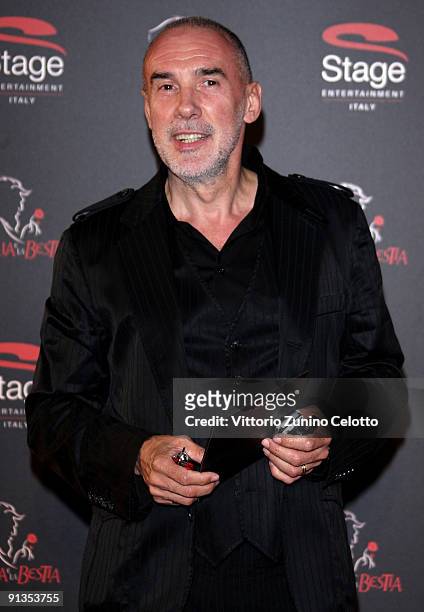 Diego Della Palma attends La Bella E La Bestia Red Carpet held at Teatro Nazionale on October 2, 2009 in Milan, Italy.