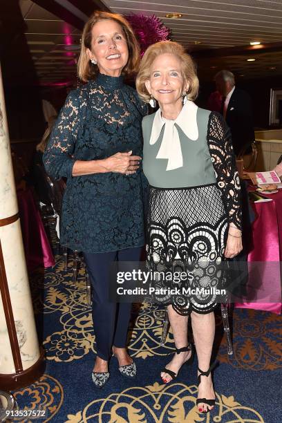 Esther Murray and Mickey Beyer attends Susan G. Komen presents the 8th Annual Perfect Pink Party on Bahamas Paradise Cruise Line - The Grand...