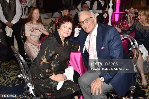 Susan Kleinpell and Peter Cummings attends Susan G. Komen presents the 8th Annual Perfect Pink Party on Bahamas Paradise Cruise Line - The Grand...