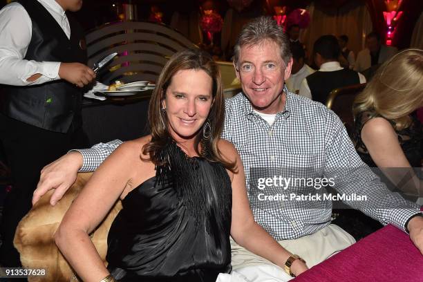 Hilary Musser and Dale Kahle attend Susan G. Komen presents the 8th Annual Perfect Pink Party on Bahamas Paradise Cruise Line - The Grand Celebration...