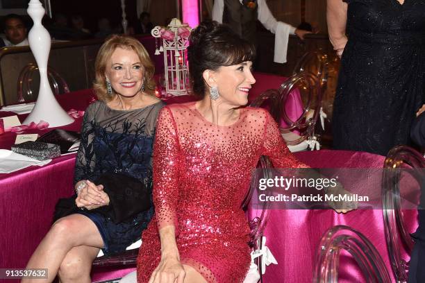 Connie Blue and Julie Cummings attend Susan G. Komen presents the 8th Annual Perfect Pink Party on Bahamas Paradise Cruise Line - The Grand...