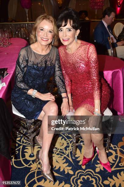 Connie Blue and Julie Cummings attend Susan G. Komen presents the 8th Annual Perfect Pink Party on Bahamas Paradise Cruise Line - The Grand...