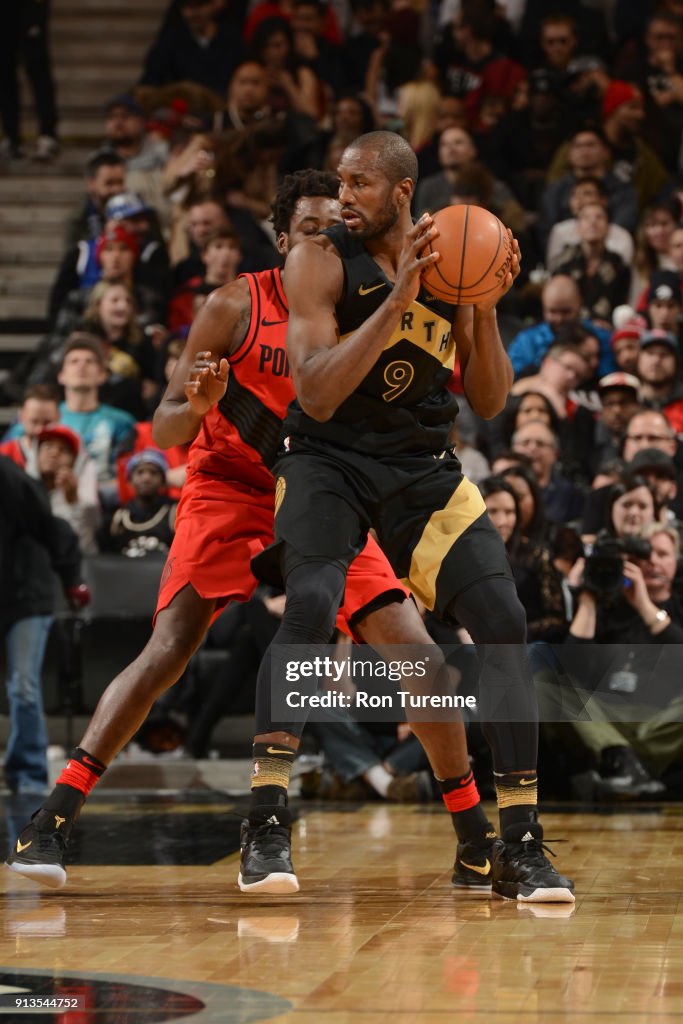 Ibaka Raptors Serge Ibaka of the Toronto Raptors handles the ball against the... News ...