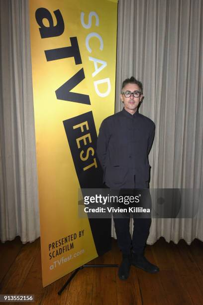 Actor Alan Cumming attends the SCAD aTVfest 2018 x EW Party at Lure on February 2, 2018 in Atlanta, Georgia.