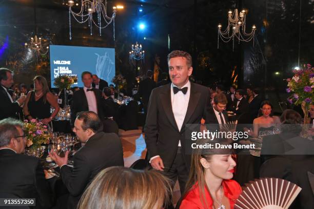 Formula E CEO Alejandro Agag attends the official gala dinner on the eve of the first all electric ABB FIA Formula E race at Palacio Cousino on...