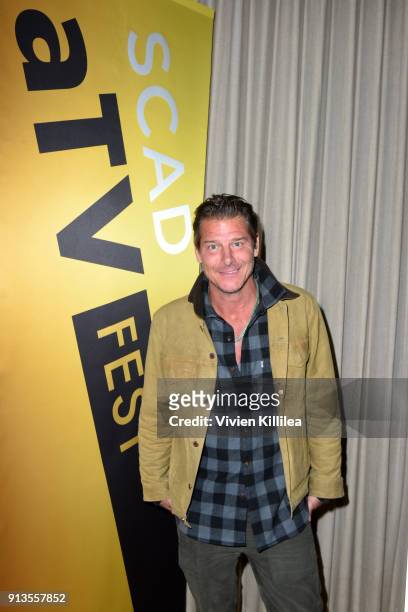 Host Ty Pennington attends the SCAD aTVfest 2018 x EW Party at Lure on February 2, 2018 in Atlanta, Georgia.