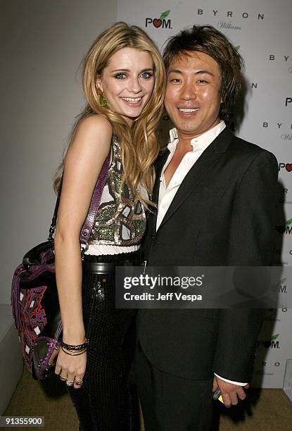 Mischa Barton and Byron Williams