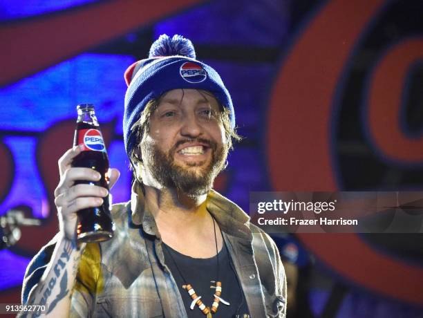 Preston Brust of LOCASH performs onstage at Pepsi Generations Live Pop-Up on February 2, 2018 in Minneapolis, Minnesota.