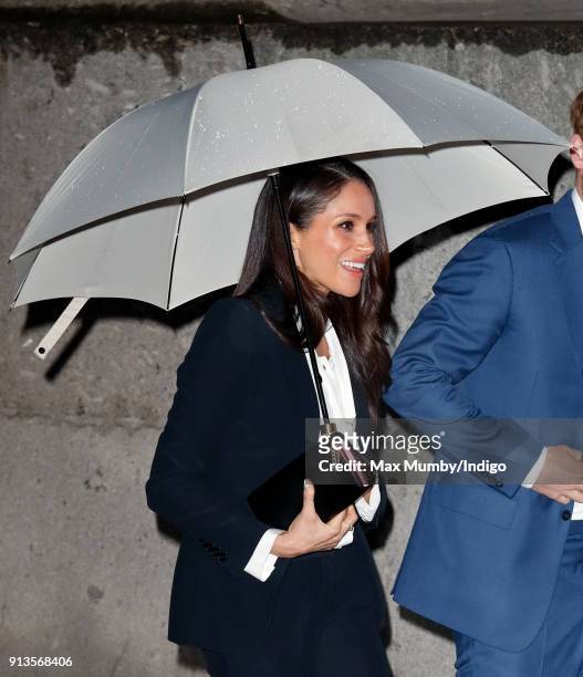 Meghan Markle attends the 'Endeavour Fund Awards' Ceremony at Goldsmiths' Hall on February 1, 2018 in London, England. The awards celebrate the...