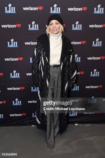 Skylar Grey attends the Verizon Up Member's Lounge at Super Bowl LIVE presented by Verizon on February 2, 2018 in Minneapolis, Minnesota.