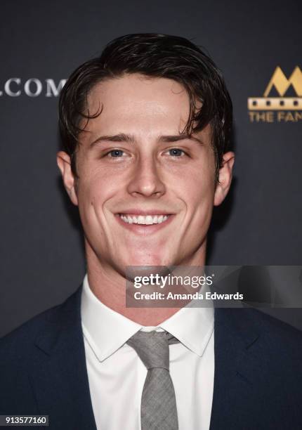 Actor Shane Harper arrives at the 26th Annual Movieguide Awards - Faith And Family Gala at the Universal Hilton Hotel on February 2, 2018 in...