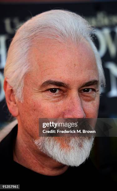 Makeup artist Rick Baker is honored during the Universal Studios' Chiller Eyegore Awards Halloween Horror Nights Kick-Off at Universal City Walk on...
