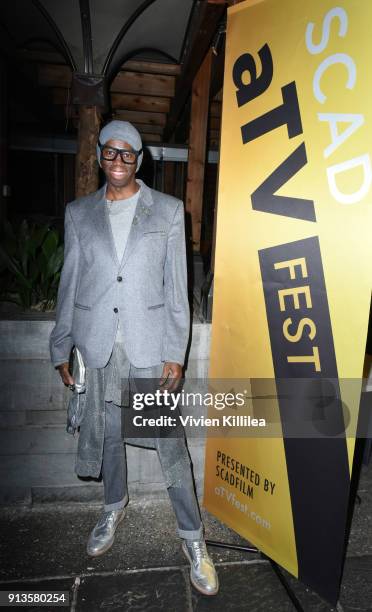 Alexander attends SCAD aTVfest x EW Party on February 2, 2018 in Atlanta, Georgia.