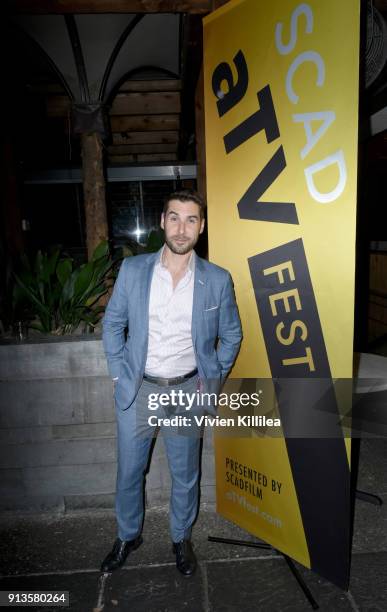 Jeffrey Greenberg attends SCAD aTVfest x EW Party on February 2, 2018 in Atlanta, Georgia.