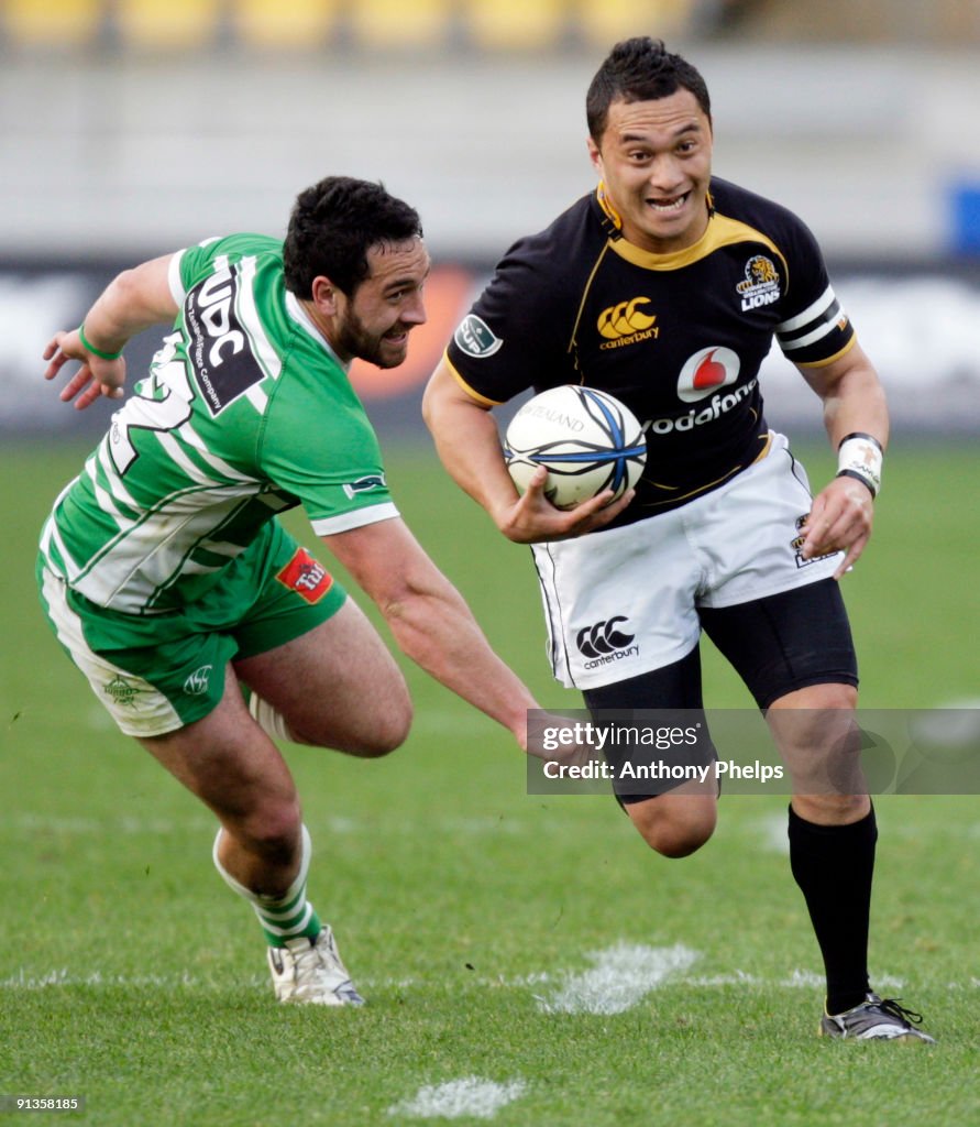 Air New Zealand Cup - Wellington v Manawatu