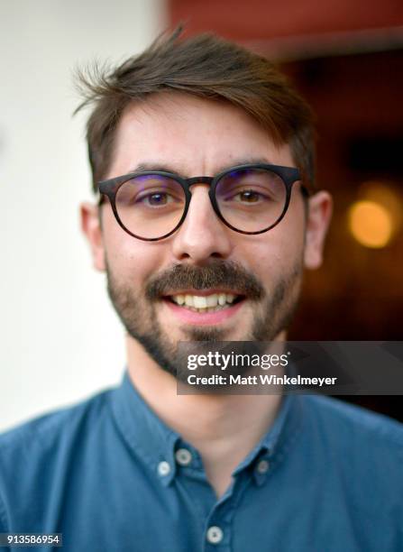 Director Riccardo Ferraris at a screening of 'The War In Between' during The 33rd Santa Barbara International Film Festival at the the Fiesta Theatre...