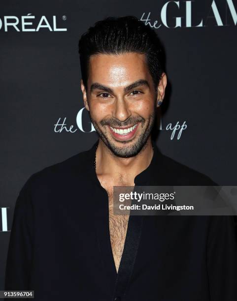 Makeup artist, hairstylist and the Glam App founder & CCO Joey Maalouf attends the Glam App Reloaded Launch Party at The Jeremy Hotel on February 2,...