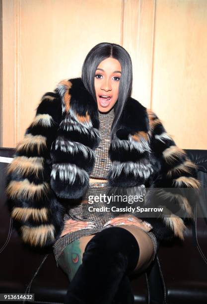 Cardi B at Rolling Stone Live: Minneapolis presented by Mercedes-Benz and TIDAL. Produced in partnership with Talent Resources Sports on February 2,...