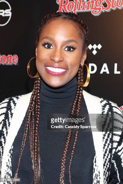 Issa Rae at Rolling Stone Live: Minneapolis presented by Mercedes-Benz and TIDAL. Produced in partnership with Talent Resources Sports on February 2,...