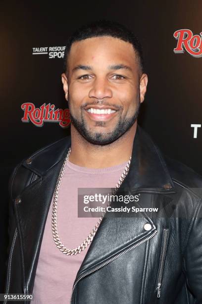 Player for the Detroit Lions Golden Tate at Rolling Stone Live: Minneapolis presented by Mercedes-Benz and TIDAL. Produced in partnership with Talent...