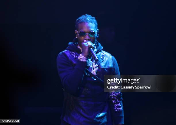 Offset of Migos at Rolling Stone Live: Minneapolis presented by Mercedes-Benz and TIDAL. Produced in partnership with Talent Resources Sports on...