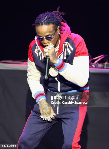 Quavo of Migos performs onstage at Rolling Stone Live: Minneapolis presented by Mercedes-Benz and TIDAL. Produced in partnership with Talent...
