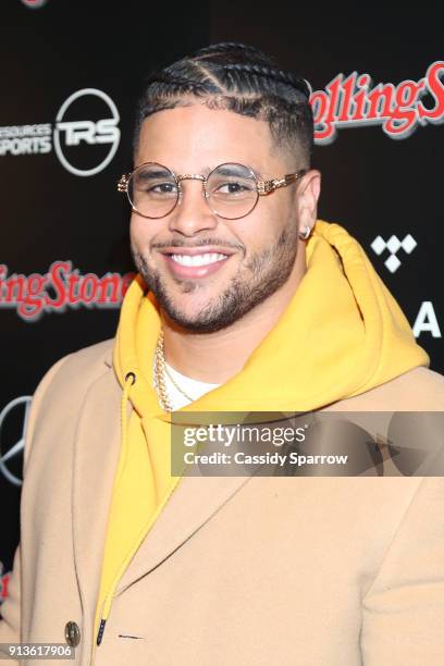 Player for Dallas Cowboys, Keith Smith at Rolling Stone Live: Minneapolis presented by Mercedes-Benz and TIDAL. Produced in partnership with Talent...