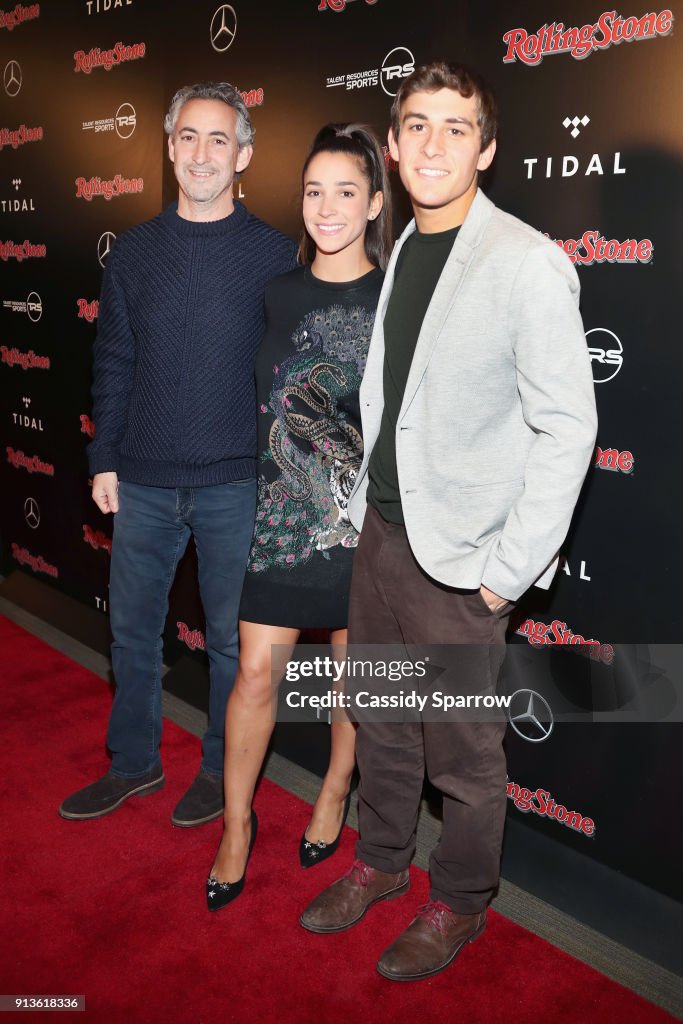 Li Risman Today Rick Raisman, Aly Raisman and Brett Raisman at Rolling Stone Live ...
