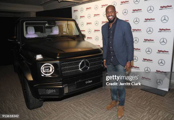 Player for Washington Redskins, Vernon Davis at Rolling Stone Live: Minneapolis presented by Mercedes-Benz and TIDAL. Produced in partnership with...