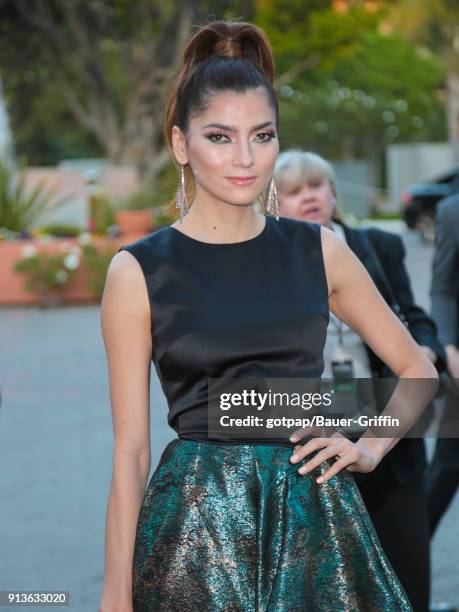 Blanca Blanco is seen on February 02, 2018 in Los Angeles, California.