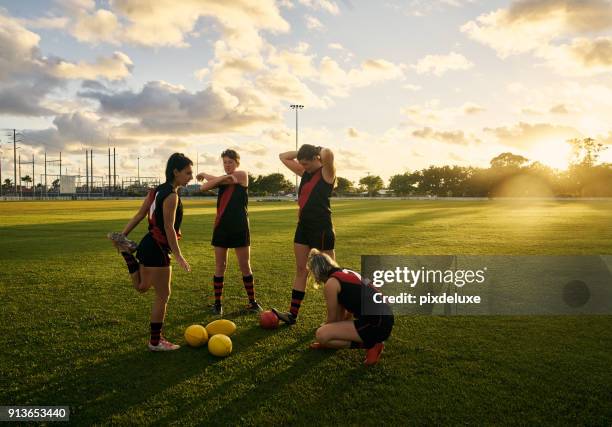 ready to win another game - woman afl stock pictures, royalty-free photos & images